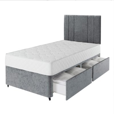 Airspring - Henlow 800 Pocket Memory 2 Drawer - Divan - Single